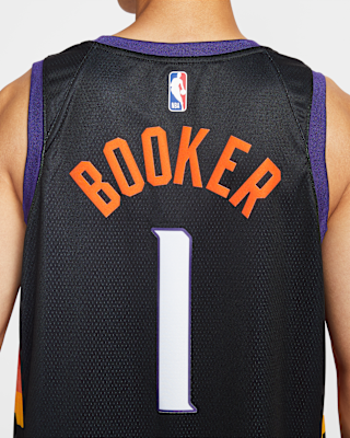 Devin Booker Phoenix Suns City Edition Men's Nike NBA Swingman